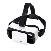 LEJI VR MINI Virtuelle Realität 3D VR Brille für 4.7-5.5 inch Smartphone - Weiß