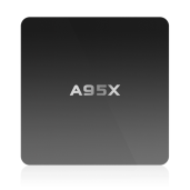 A95X Android 5.1 TV BOX Amlogic S905 Quad-Core 1G / 8G - Schwarz