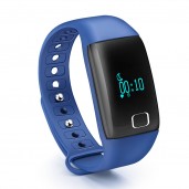 T1 smart band Fahrtenschreiber Herzfrequenzmessung Kalorienrechner Nachricht informiert Schlafüberwachung Schrittzähler Sitzende Erinnerung Telefon Erinnerungen Wasserdicht IP67 Ebene Android - Blau